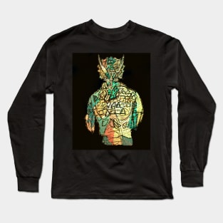 triceratops Demon Long Sleeve T-Shirt